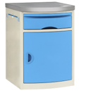 VELADOR CLÍNICO CON REPISA INTERIOR