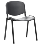 Silla casino ISO Polipropileno nova en color negro